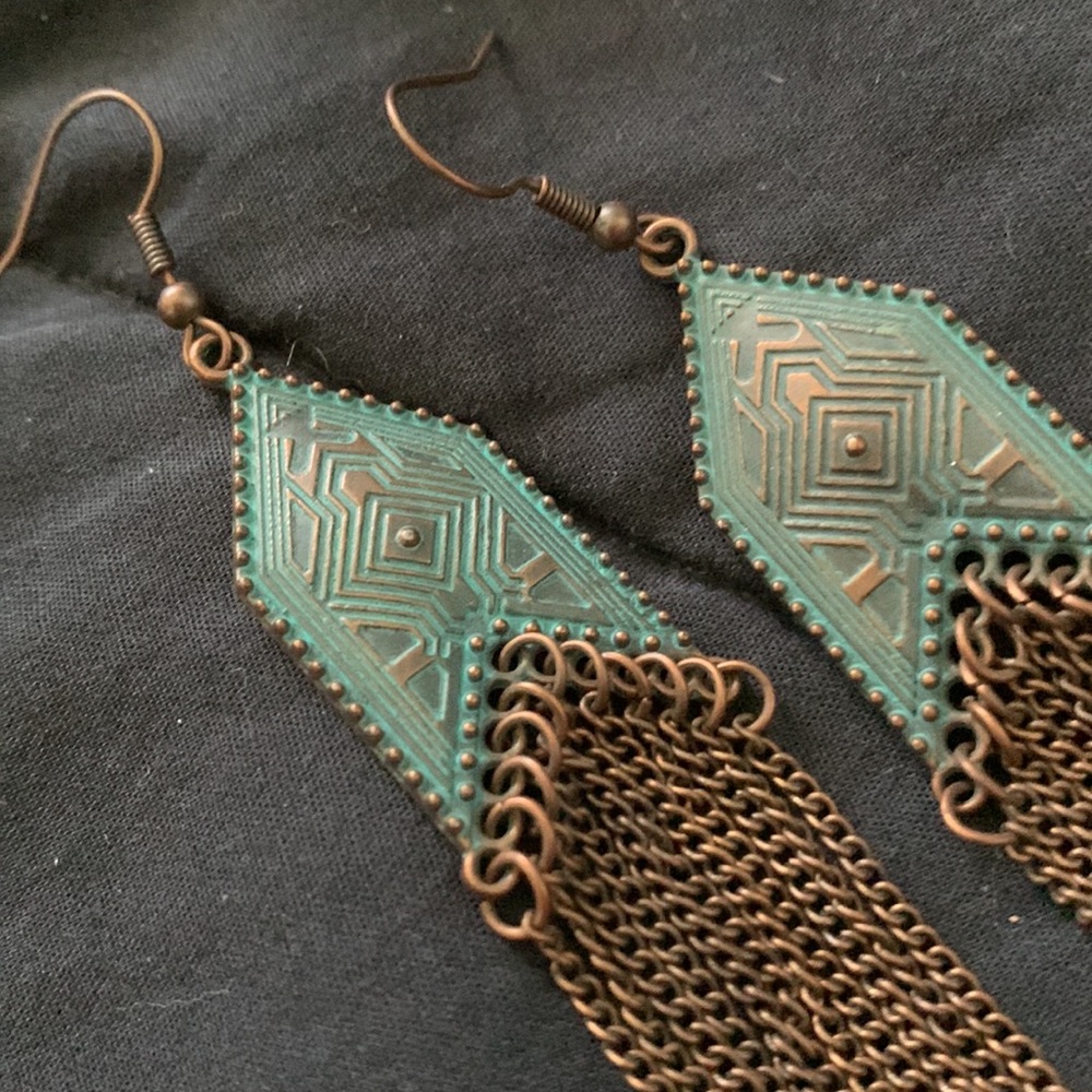 Turquoise earrings